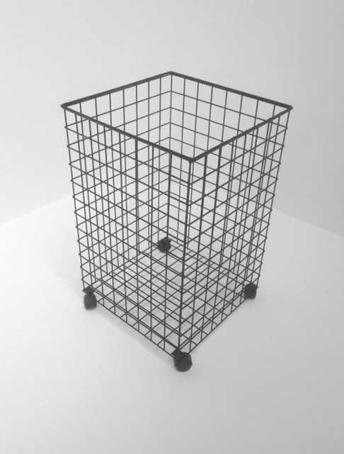 Wire Laundry Basket with Castors